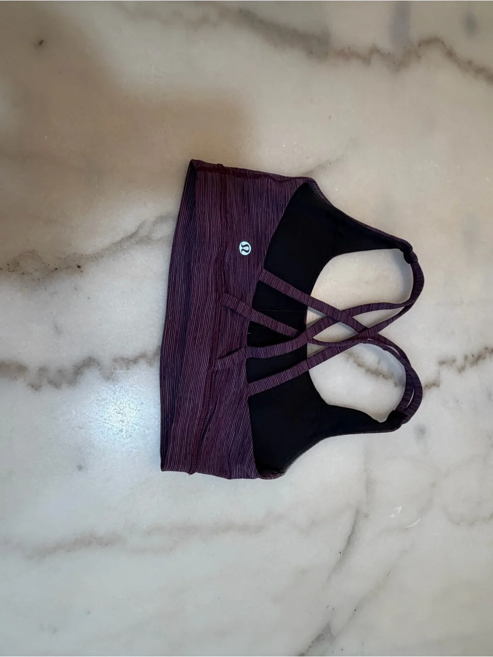 lululemon athletica Crossback Sports Bra - Plum